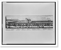 Historic Framed Print, [Marche des Mareschaux de Camp, et des cinq Quadrilles ...].Dessign&eacute; et grav&eacute; par Israel Silvestre avec privilege du roy.,  17-7/8" x 21-7/8"