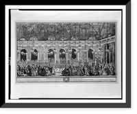 Decoration du Bal Masqu&eacute; donn&eacute; par le roy..C.N. Cochin filius delineavit. ; C.N. Cochin Pater sculp, Historic Reproduction