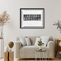 Historic Framed Print, Animal locomotion - 14,  17-7/8" x 21-7/8"