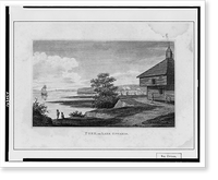 Historic Framed Print, York, on Lake Ontario,  17-7/8" x 21-7/8"