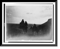 Historic Framed Print, Among the Black Buttes. Navaho land,  17-7/8" x 21-7/8"