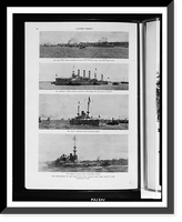 The home-coming of the fleet . the naval parade, New York, August 20, 1898.photographs by Hart, Antique Poster