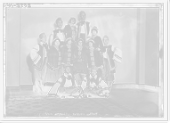 Historic Framed Print, Suffrage dancers - Russian group,  17-7/8" x 21-7/8"