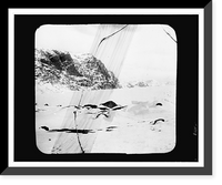 Snow covered plain and hills in the Arctic region, taken during Cook's expedition to the North Pole, Vintage Poster