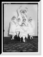 Historic Framed Print, Suffrage dancers,  17-7/8" x 21-7/8"