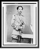 Chulalongkorn Rama V, King of Siam, three-quarter-length portrait, standing, facing right, Historic Print