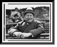 William Wrigley watches his team work, Vintage Poster
