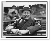 William Wrigley watches his team work, Vintage Poster
