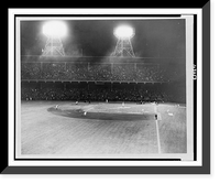 Night baseball at Ebbetts i.e., Ebbets Field in Brooklyn - Cincinnati vs Brooklyn Classic, Historic Reproduction