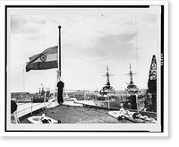 Indian Navy gets its first cruiser, Historic Print