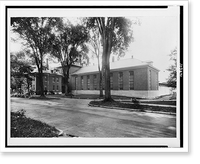 Exterior of state prison, Windsor, Vermont, Antique Poster