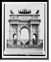 Milan. Arch of the Simplon. Commenced by Napoleon I. 1807, Antique Poster
