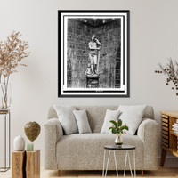 Historic Framed Print, Milano. Adamo (sulla cattedrale),  17-7/8" x 21-7/8"