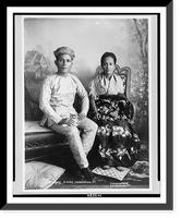 Dato Mandi & wife, Zamboanga, P.I.Datto Mandi & wife, Zamboanga, P.I, Antique Poster