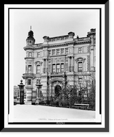 Historic Framed Print, Vienna. Palace of Count Laresch,  17-7/8" x 21-7/8"