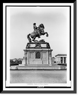 Historic Framed Print, Vienna. Statue of Prince Eugene,  17-7/8" x 21-7/8"