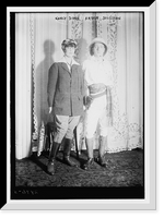 Historic Framed Print, Nancy Dixon and Arthur Sullivan,  17-7/8" x 21-7/8"