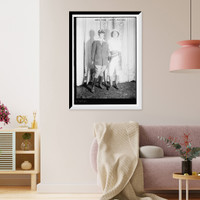 Historic Framed Print, Nancy Dixon and Arthur Sullivan,  17-7/8" x 21-7/8"