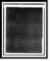 Historic Framed Print, [Two office buildings for B.F. Saul (15th Street, N.W., Washington, D.C.) Mezzanine floor. Plan].George N. Ray, Architect. - 3,  17-7/8" x 21-7/8"