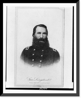 Historic Framed Print, Gen. Longstreet,  17-7/8" x 21-7/8"