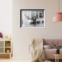 Historic Framed Print, Rio Janeiro - T.R. at Club Dos Diarios with Dr. L. Muller,  17-7/8" x 21-7/8"