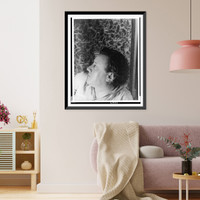 Historic Framed Print, [Portrait of Gaston Lachaise],  17-7/8" x 21-7/8"