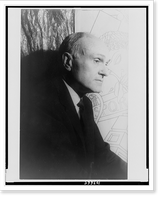 Historic Framed Print, [Portrait of Philip Johnson],  17-7/8" x 21-7/8"