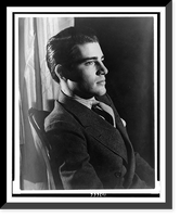 Historic Framed Print, [Portrait of William Hopper],  17-7/8" x 21-7/8"