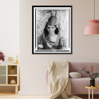 Historic Framed Print, [Portrait of Jerome Robbins, in Three virgins and a devil"]",  17-7/8" x 21-7/8"