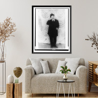 Historic Framed Print, [Portrait of Zero Mostel, as Leopold Bloom in Ulysses"]",  17-7/8" x 21-7/8"