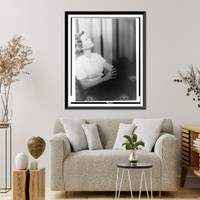 Historic Framed Print, [Portrait of Barbara Bel Geddes],  17-7/8" x 21-7/8"