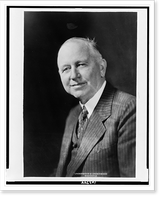 Historic Framed Print, [W.A. Bechtel of San Francisco, half-length portrait, facing left].photo by Underwood and Underwood.,  17-7/8" x 21-7/8"