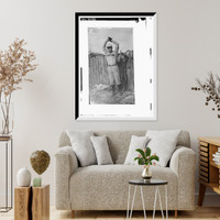 Historic Framed Print, Chas. B. Lear . - pitcher?,  17-7/8" x 21-7/8"