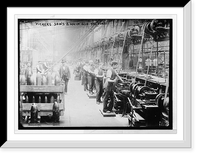 Assembly line in Vicker Sons & Maxim Gun Factory Classic, Vintage Wall Art