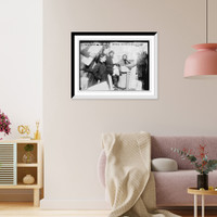 Historic Framed Print, Delivering free matzoh and matzoh flour to poor Jews -137 E. Broadway, New York,  17-7/8" x 21-7/8"