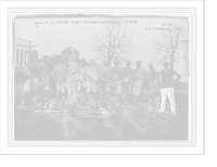 Varsity Lacrosse team, E.A. Turpinur, Capt., Columbia University, New York, Historic Reproduction