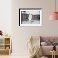 Historic Framed Print, G.T. Bull, sprinter, Columbia University, New York,  17-7/8" x 21-7/8"