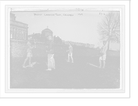 Varsity Lacrosse team, Columbia University, New York Classic, Vintage Print