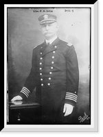 Historic Framed Print, Adm. R.M. Doyle,  17-7/8" x 21-7/8"