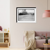 Briarcliff Auto Race -Hillard in H.T. Shawmut, Vintage Wall Art