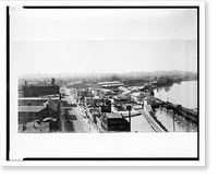 Panoramic view from Rochester Business Institute, Antique Poster