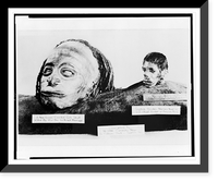 Two shrunken heads.Scenic Photo Publishing Co., Inc. Seattle, Wash. Classic, Historic Print
