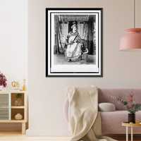 Historic Framed Print, [Actor from Theatre Annamite, full-length portrait, in costume, Paris Exposition, 1889] - 2,  17-7/8" x 21-7/8"