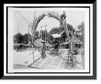 Vintage Photo Print - World's Fairs - Man posed, 1889
