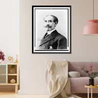 Historic Framed Print, [Alexander Herrmann, head-and-shoulders portrait, facing left].Unity Photo Co., N.Y.,  17-7/8" x 21-7/8"