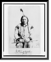 Sitting Bull.photographed and published by Palmquist & Jurgens, St. Paul, Minn, Vintage Poster