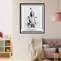 Sitting Bull.photographed and published by Palmquist & Jurgens, St. Paul, Minn, Vintage Poster