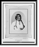 Che-Tan-Keah, (Big Foot).A. Gardner, Washington, D.C. Classic, Antique Print