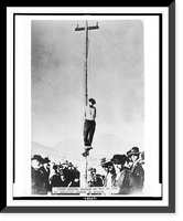John Heith, lynched on Feb. 22, 1884, by infuriated citizens in Arizona.N.H. Rose, San Antonio, Texas, photographer. Classic, Historic Print