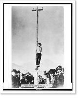 John Heith, lynched on Feb. 22, 1884, by infuriated citizens in Arizona.N.H. Rose, San Antonio, Texas, photographer. Classic, Historic Print